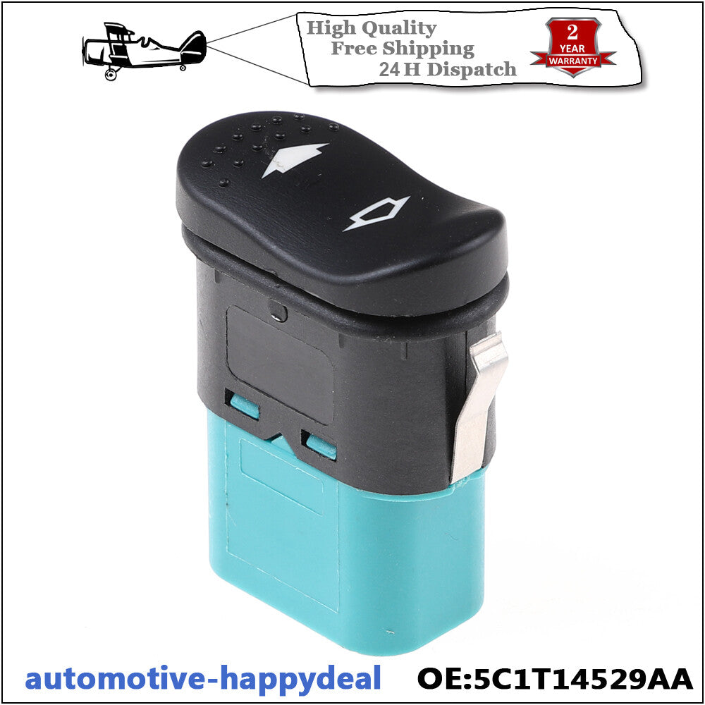 ELECTRIC DOOR WINDOW SWITCH SINGLE for FORD TRANSIT MK7 1383293