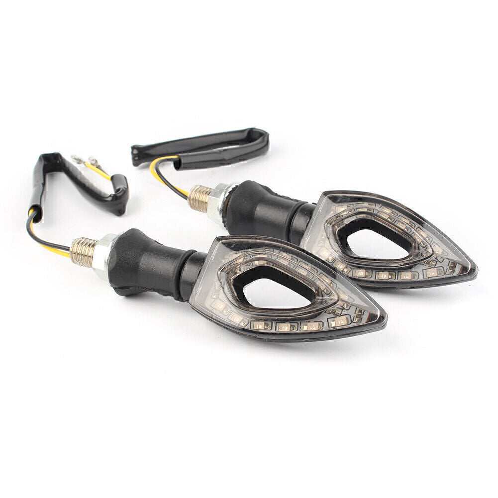 Universell Motorrad Bernstein Indikator Blinker Blinklicht Vordere  Hinten