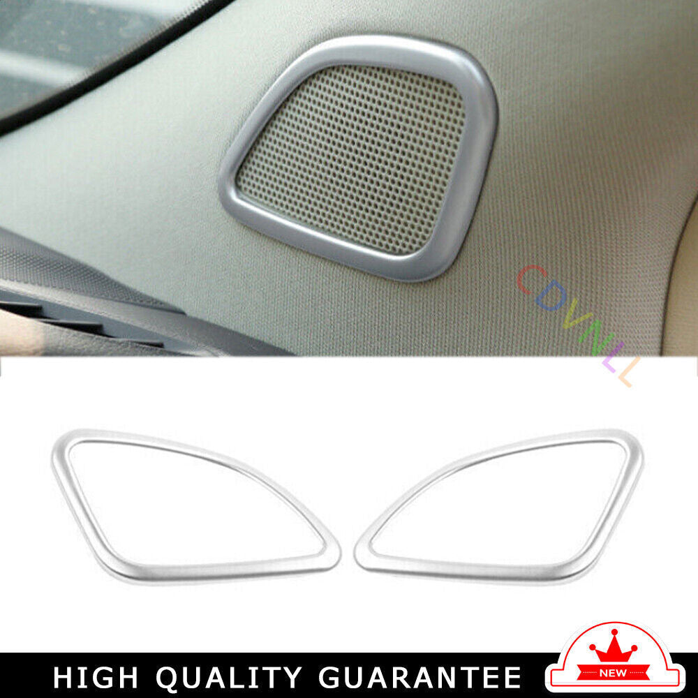 Inner A Post Speaker Frame Cover Trim Fit for Nissan Murano 2015-21 Silver Matte