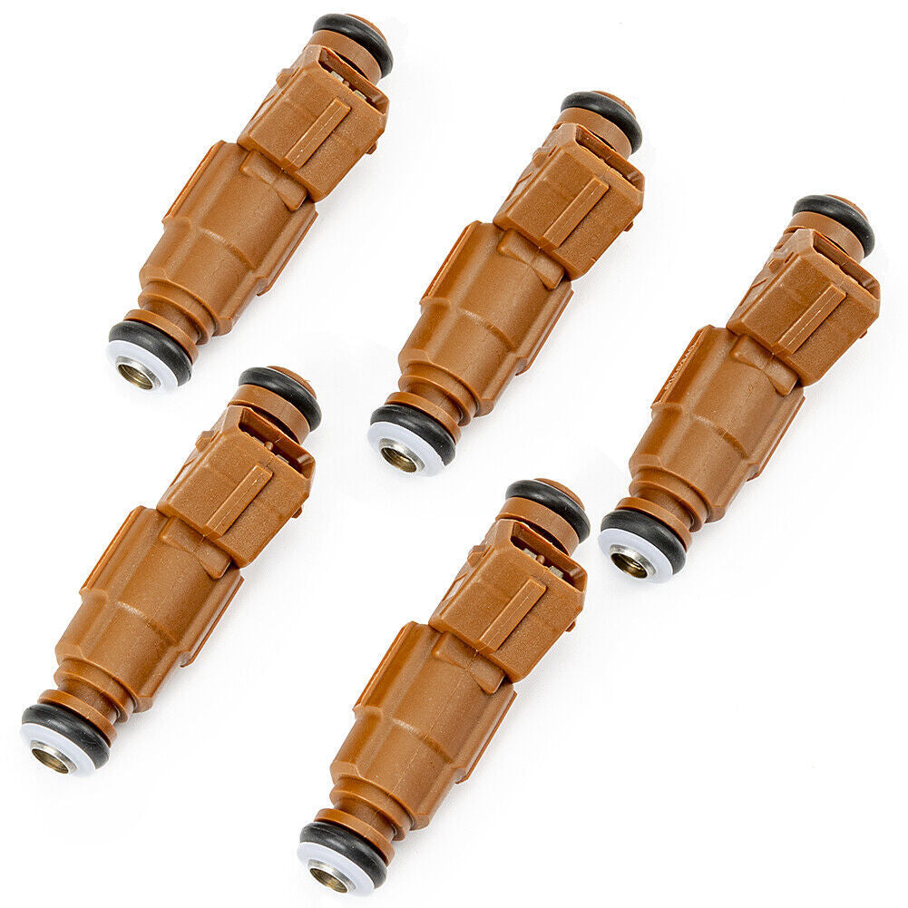5X Fuel Injectors 0280155831 For 1998-2009 for Volvo S60 S80 C70 XC90 2.4L 2.5L
