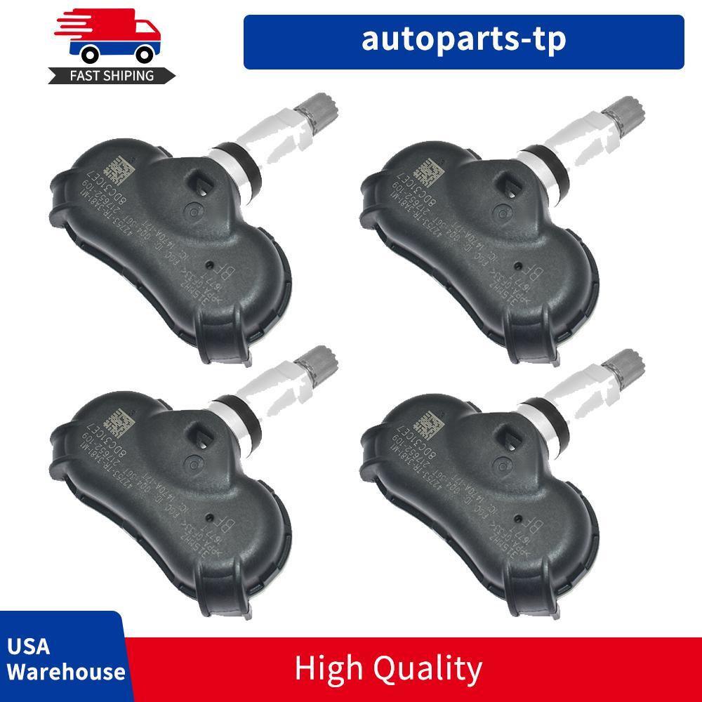 4 Set TPMS 42753-SNA-A83 Tire Pressure Sensor 315MHz for HONDA for CIVIC FIT ELEMENT