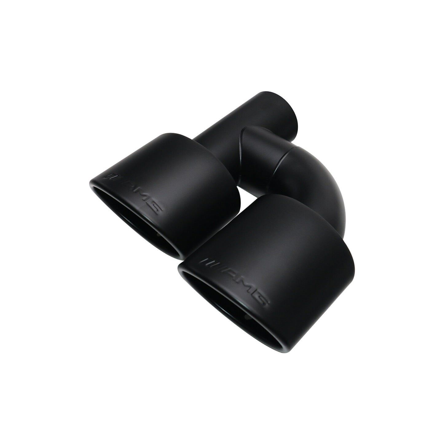 for Mercedes-Benz AMG Exhaust Tips W212 E350 E400 C63 C300 C-Class Black