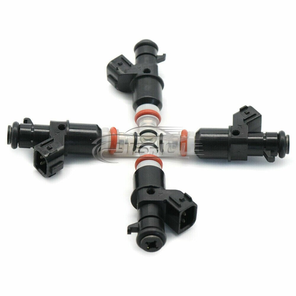 (4) Fuel Injectors New For 2002-2004 for Honda for Civic CRV CR-V 2.4L L4 16450-PPA-A01