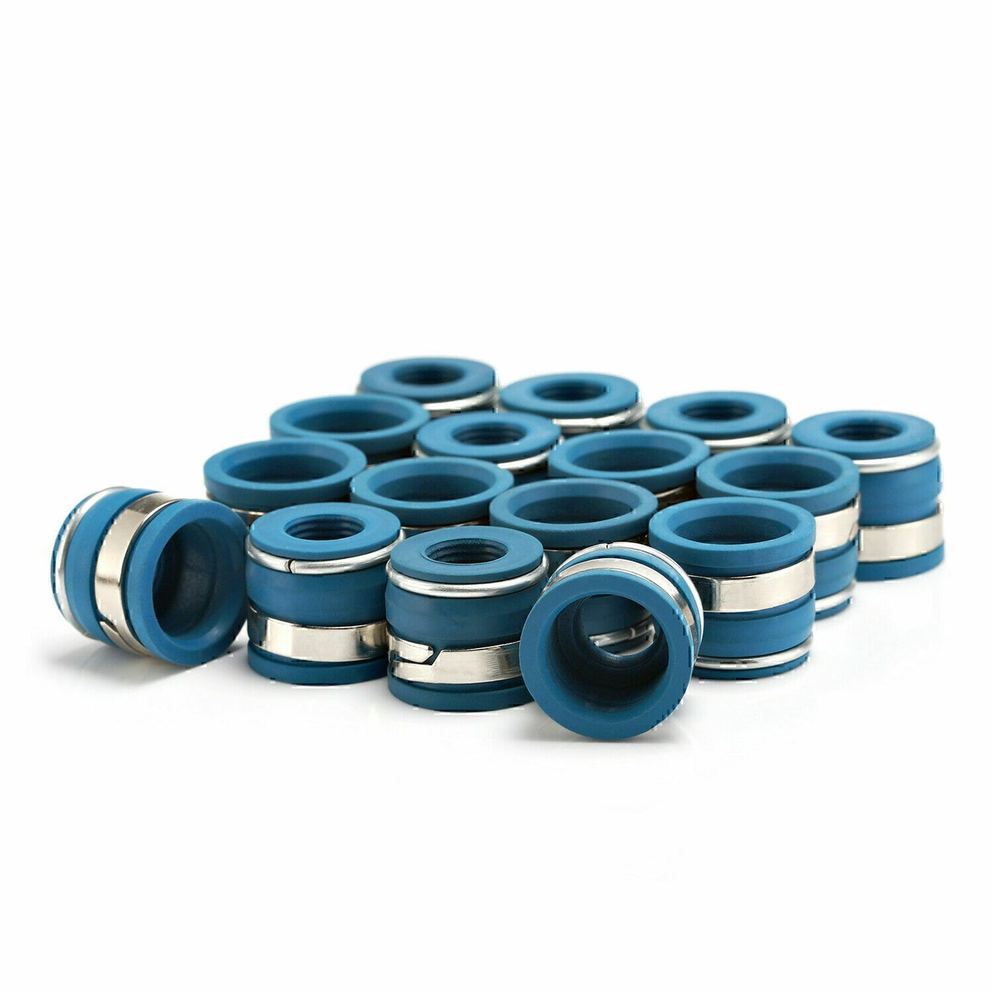 SBC for Chevy for Chevrolet Small Block Performance VITON Valve Stem Seal -Set of 16