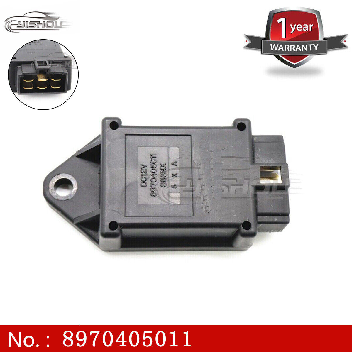 8970405010 New time relay suitable for excavator EX35U EX27U EX50U for ISUZU C240 engines