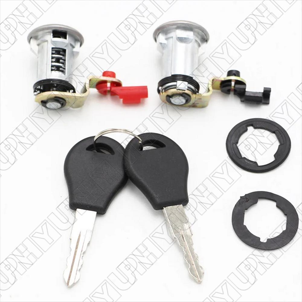 Left Right Door Lock Set W/ Keys Fit for Nissan Pickup 1984-1998 # 80600-01G25