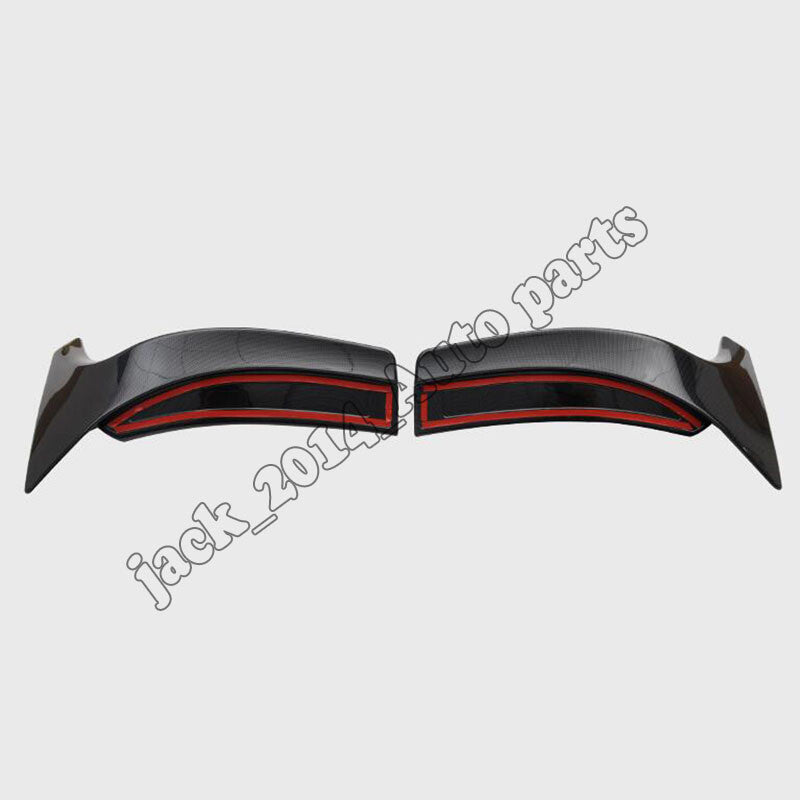 for Honda HRV HR-V 2016-2022 Hatchback CARBON FIBER Rear Side Trunk Spoiler 2pcs