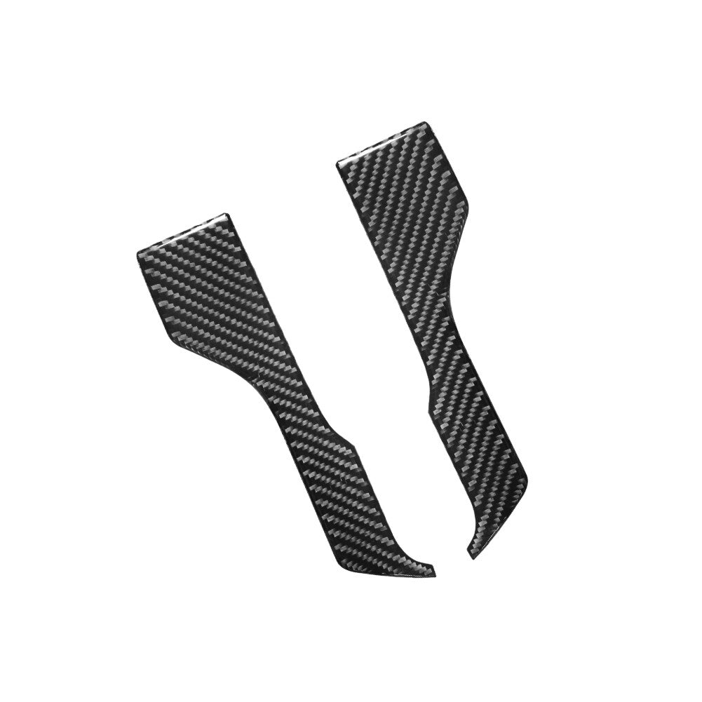 Steering Wheel Button Type-A Trim Cover Carbon Fiber for Toyota Tacoma 2012-2015