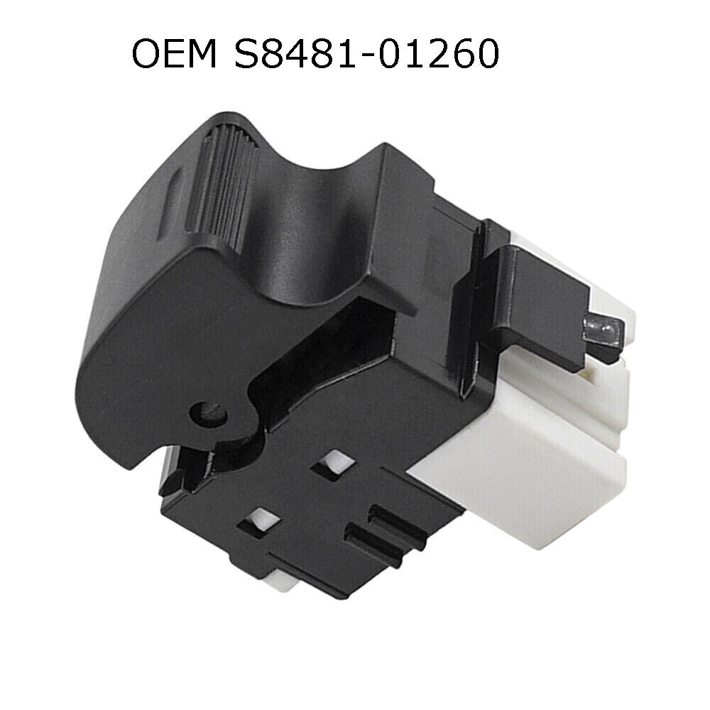 Fit for Hino S8481-01260 Power Window Switch Relay Durable Plastic Black NEW 1