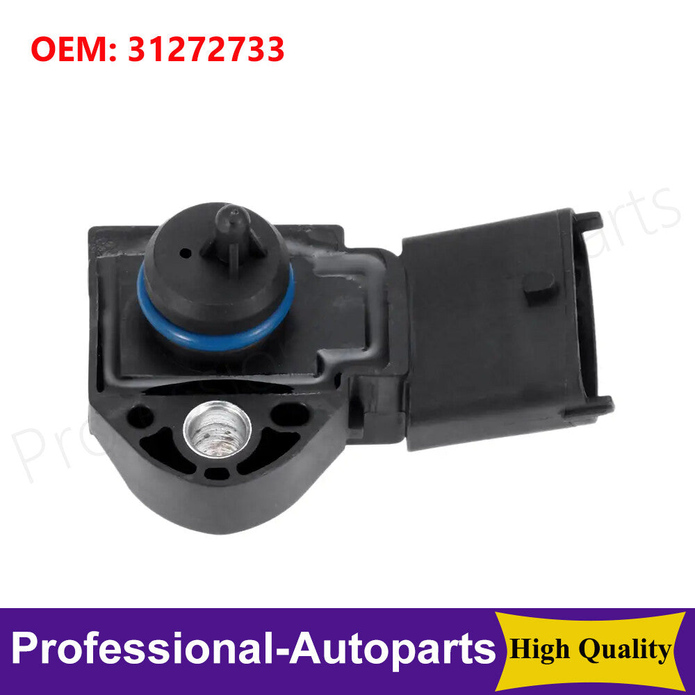 Fuel Pressure Sensor 31272733 for Volvo S40 V50 I 2.4i 2004 2005 2006-2010