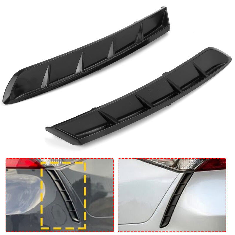 2Pcs Rear Bumper Side Extension Trim Fit for Toyota for Camry SE XSE 2018-2022