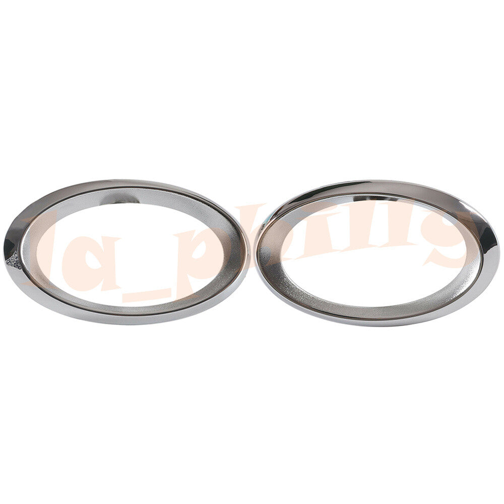 Pair Front LeftRight Bumper Fog Lamp Bezel Trim for Benz S211 W211 E-CLASS W211