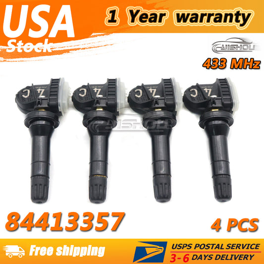 4PCS New 84413357 Tire Pressure TPMS Sensor for GMC for Cadillac for Chevy for Buick 2018-22