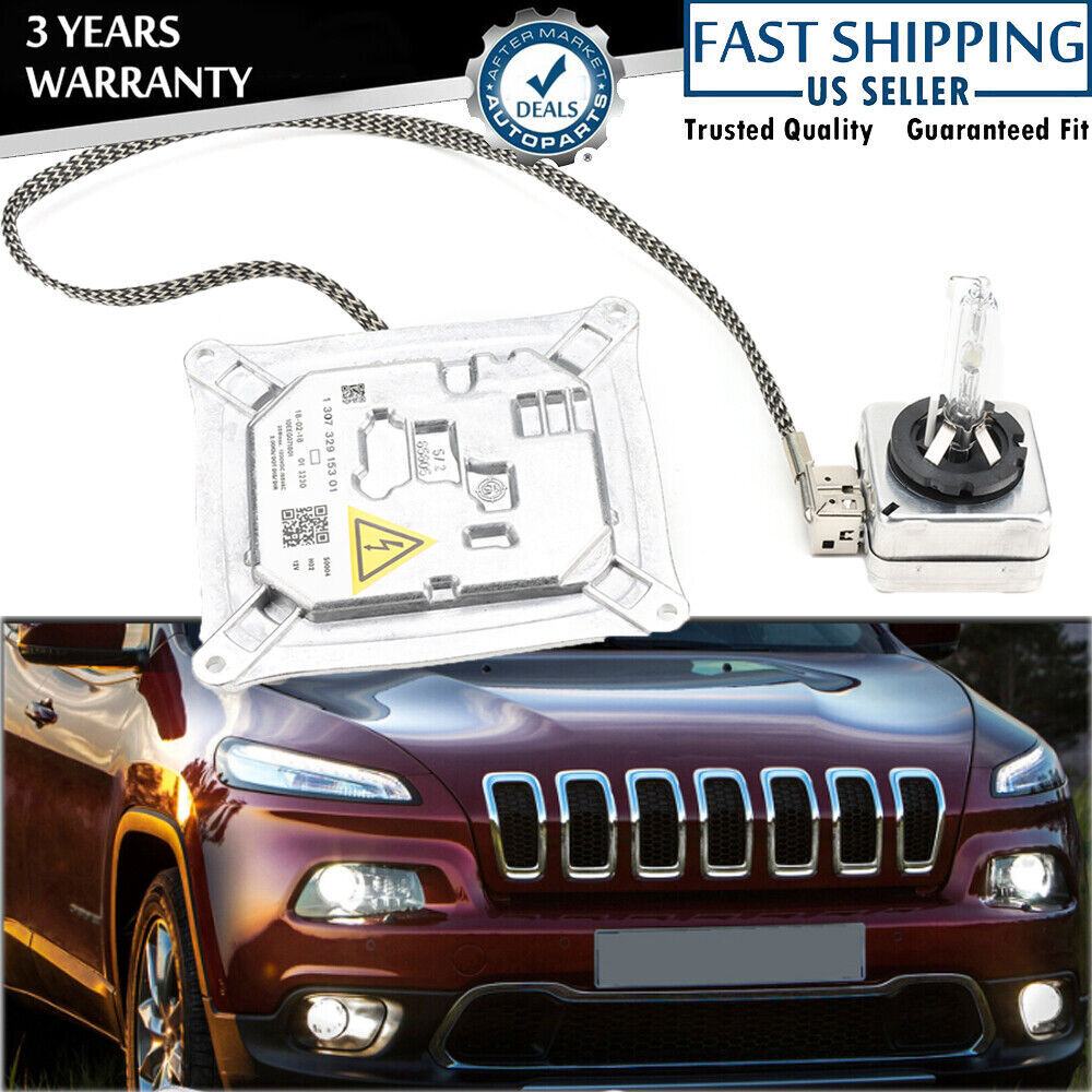 Suitable for 2006-2011 for Cadillac DTS Xenon HID Headlight Ballast Module 25806714 with Bulbs