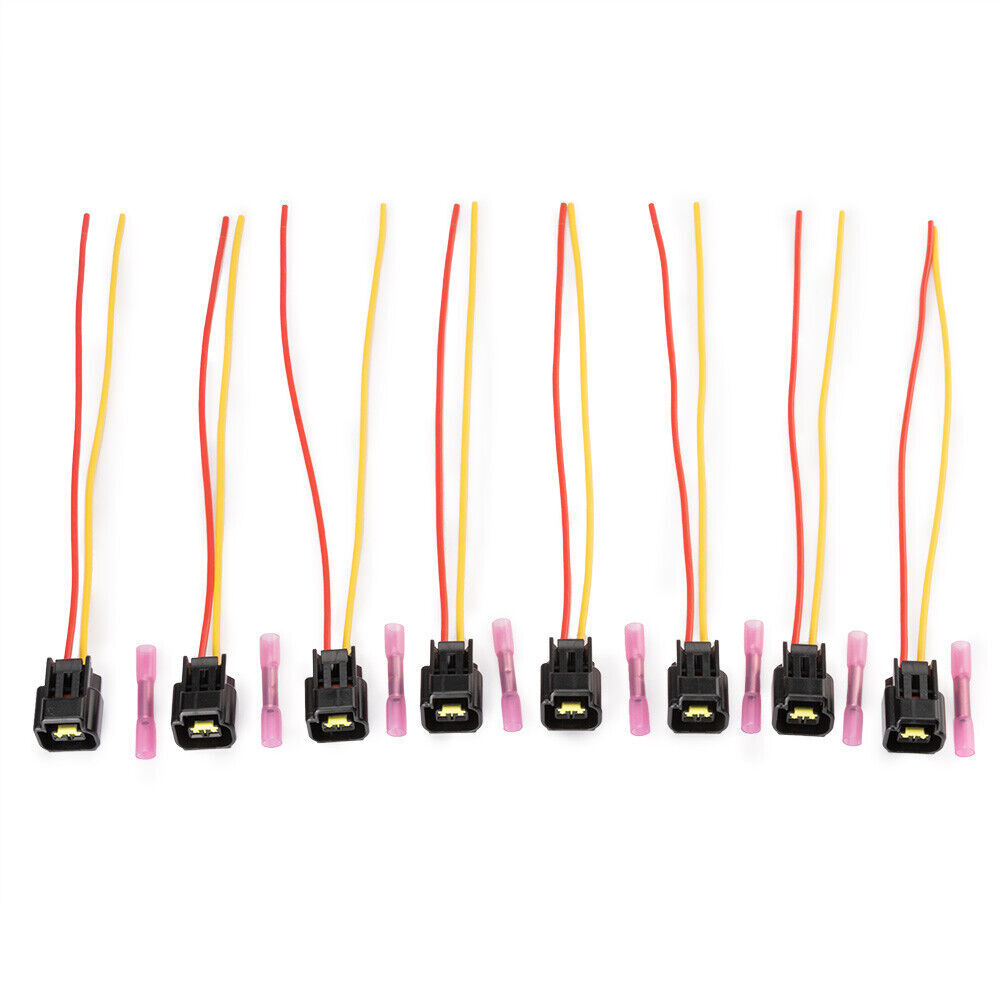 8X For Modular for Ford Ignition Coil Connector 4.6 5.4 6.8 F-150 for Mustang Pigtails