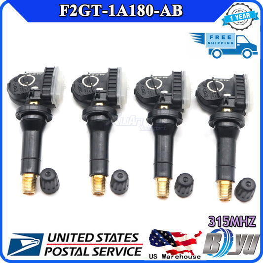 4pcs F2GT-1A189-AB Tire Pressure Sensors NEW For F-150 EDGE for MUSTANG 2015-2018