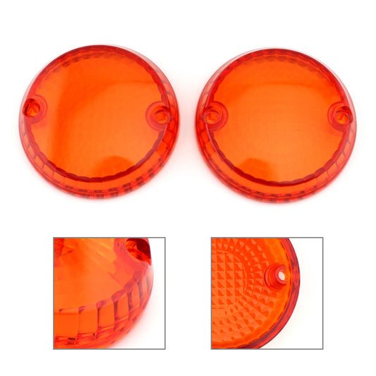 for Kawasaki Vulcan 1500 Classic Mean Streak 1600 750 800 Orange Turn Signal Len