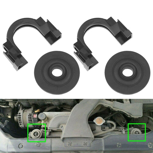 Upper Radiator Mount Bracket  Bushing 2Set for Nissan for Rogue 21542-CA000