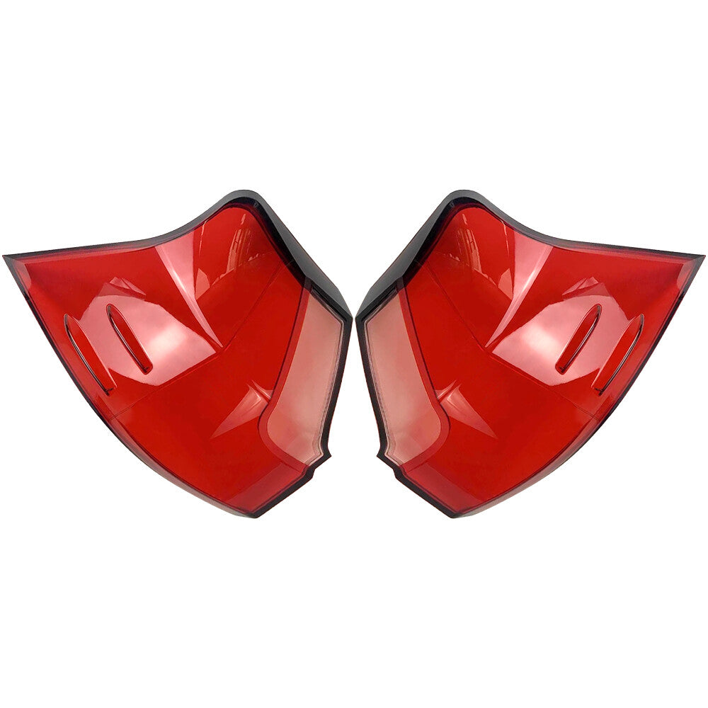 2x Rear Left Right Side Tail Light Lamp Lens Shell Red Fits For LX570 16-2021