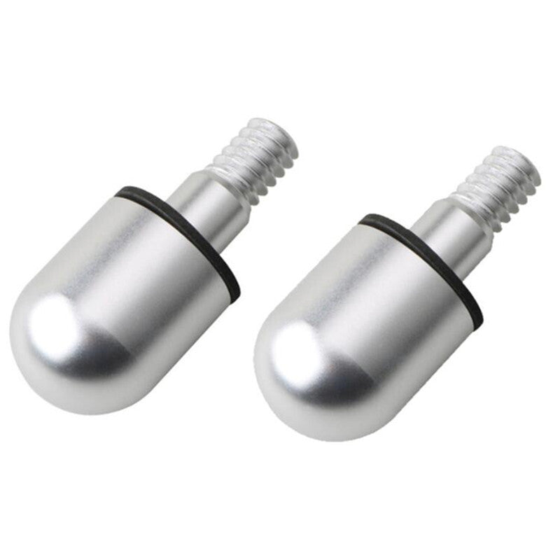 Car Silver Aluminum Bumper Spike Round Nail Guard Collision Protector for Smart