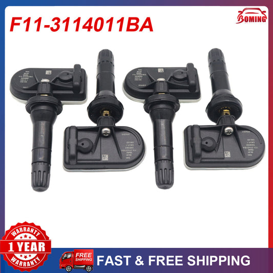 4PCS New Tire Pressure Sensor TPMS For Jetour Traveller T2 433MHz F11-3114011BA