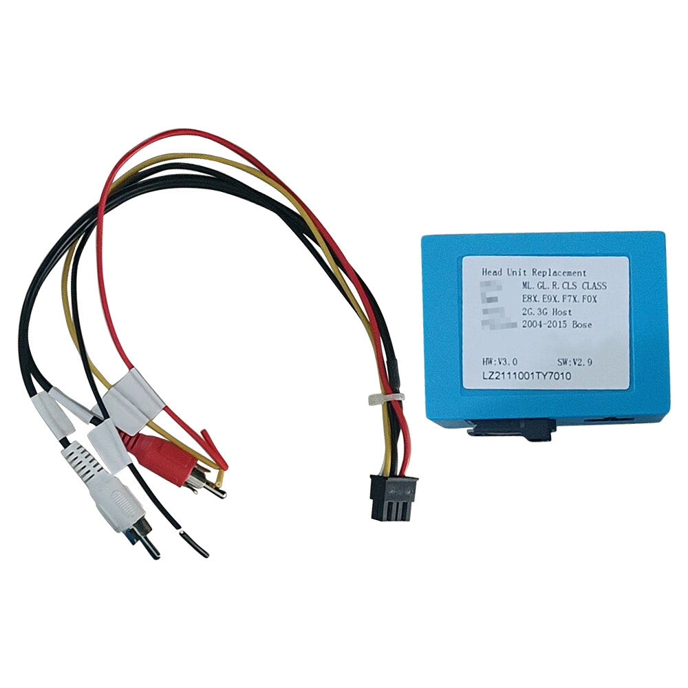 Optical Fiber Decoder Navigation Stereo Head Unit for Mercedes-Benz 2005-11 W164