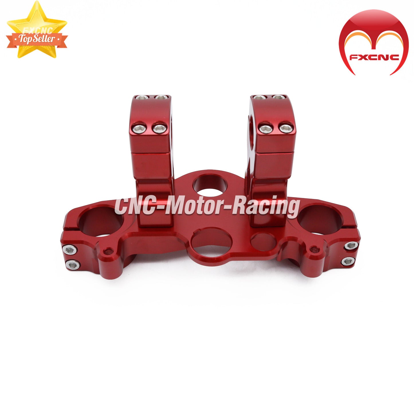 CNC three-clamp tree-climbing handle suitable for Honda CRF110 and CRF125F (2019-2024, 2022-)
