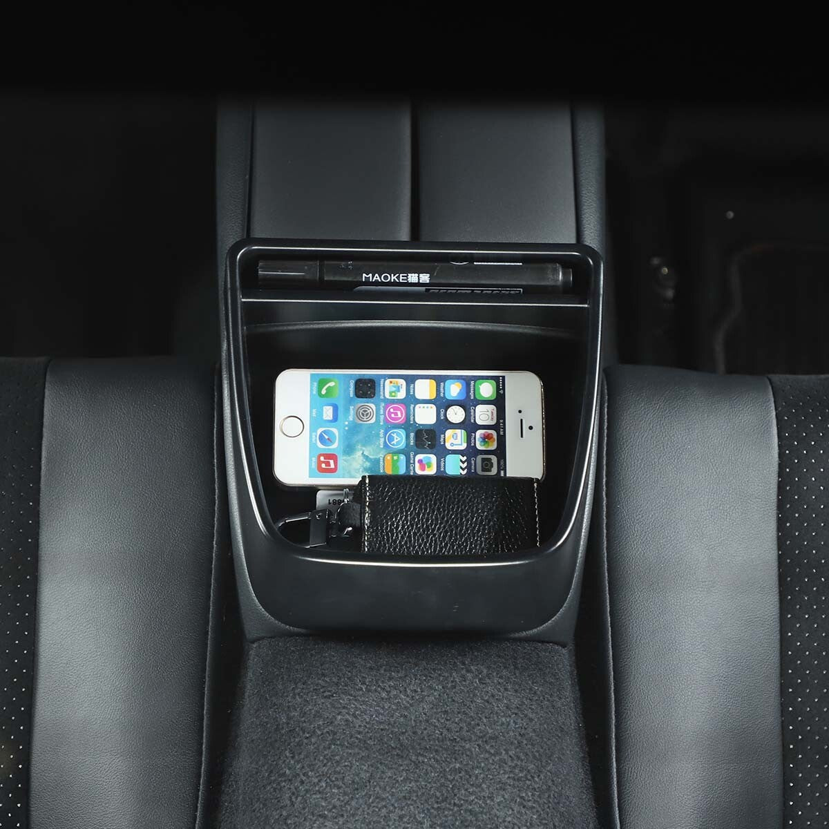 Dashboard tray-mounted phone holder storage box for Toyota FJ Cruiser 07-21 USA
