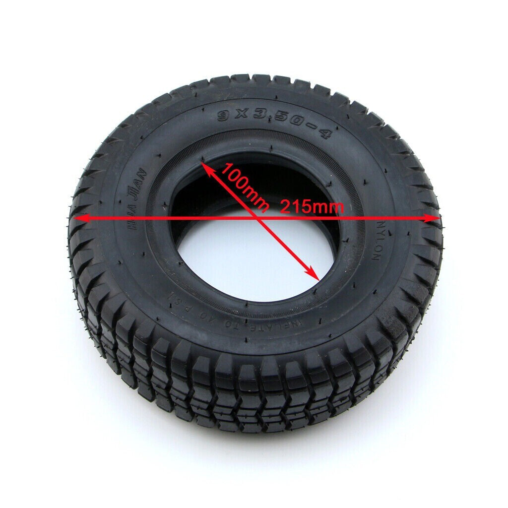 9x3.50-4 Outer Tire  Inner Tube Electric Tricycle Beach Car Wear-resistant