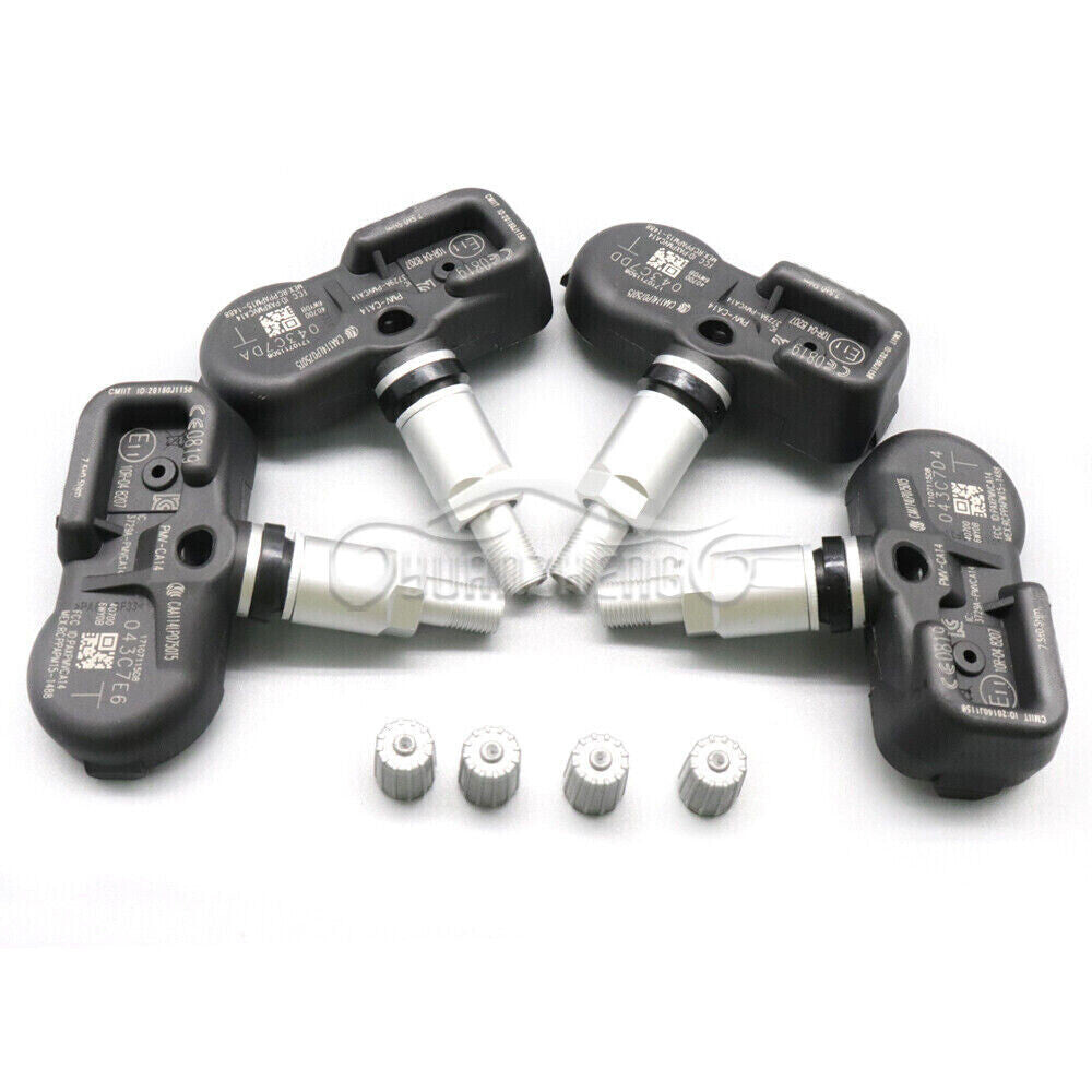 433MHz Tire Pressure Sensor - new for Nissan Titan XD 16-21 (4-Piece TPMS 40700-EZ00A)