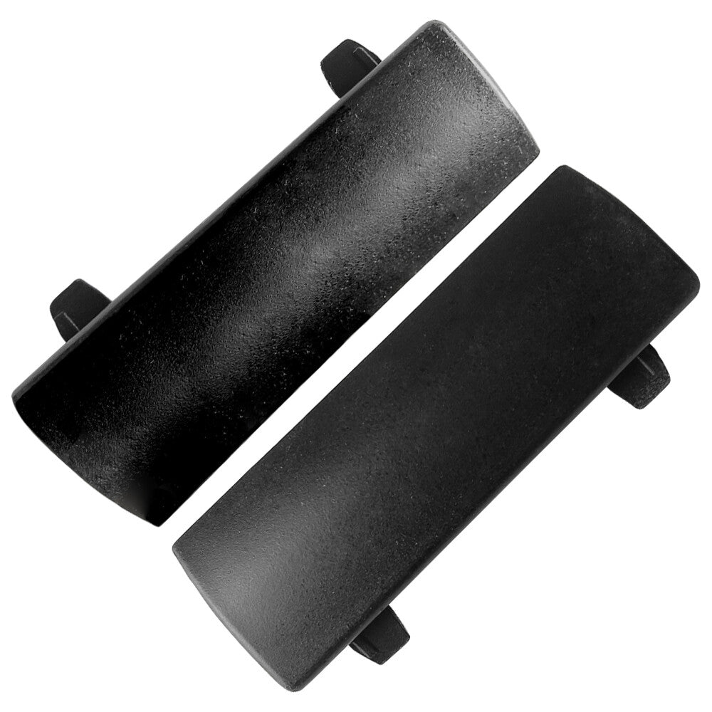 Fits For E-Class W212 2Pcs Front Left Right Side Lower Jack Hole Cover Black