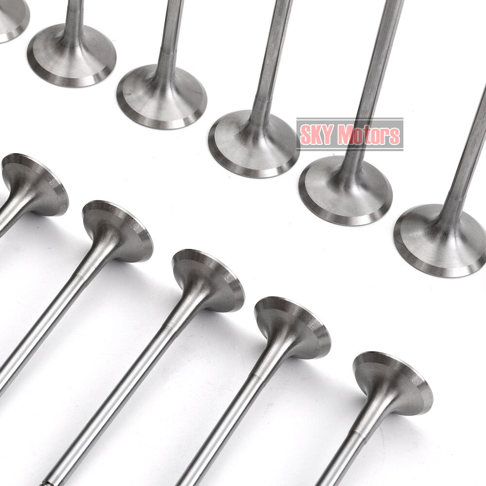 16pcs Intake  Exhaust Cam Valves Set For 1.8T 2.0T for Audi A4 A5 for VW EOS CC for Skoda