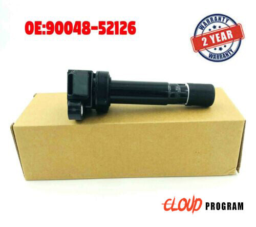 4 Ignition Coils 90048-52126, suitable for Toyota Duet M100A M110A 98-00 EJDE 00-04 EJVE