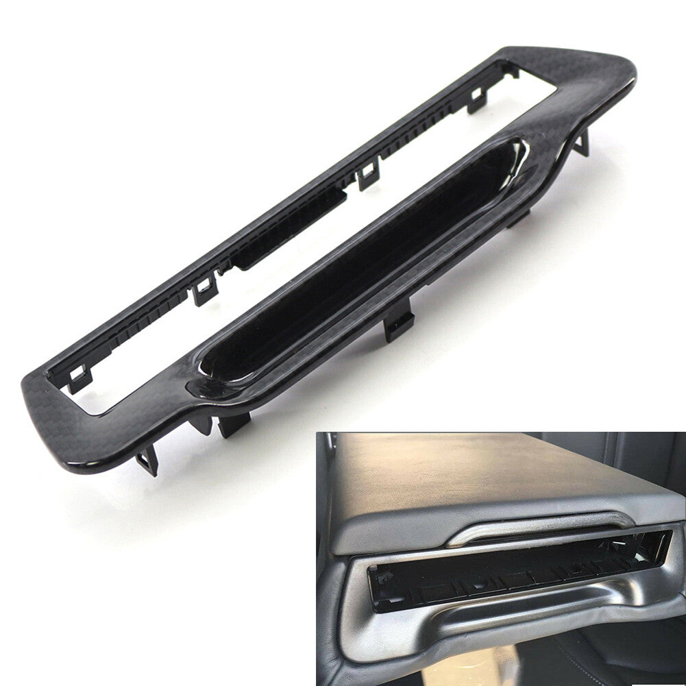 Rear Armrest Cup Holder Trim for Audi A6 A7 2011-2017 4G8863289A Black