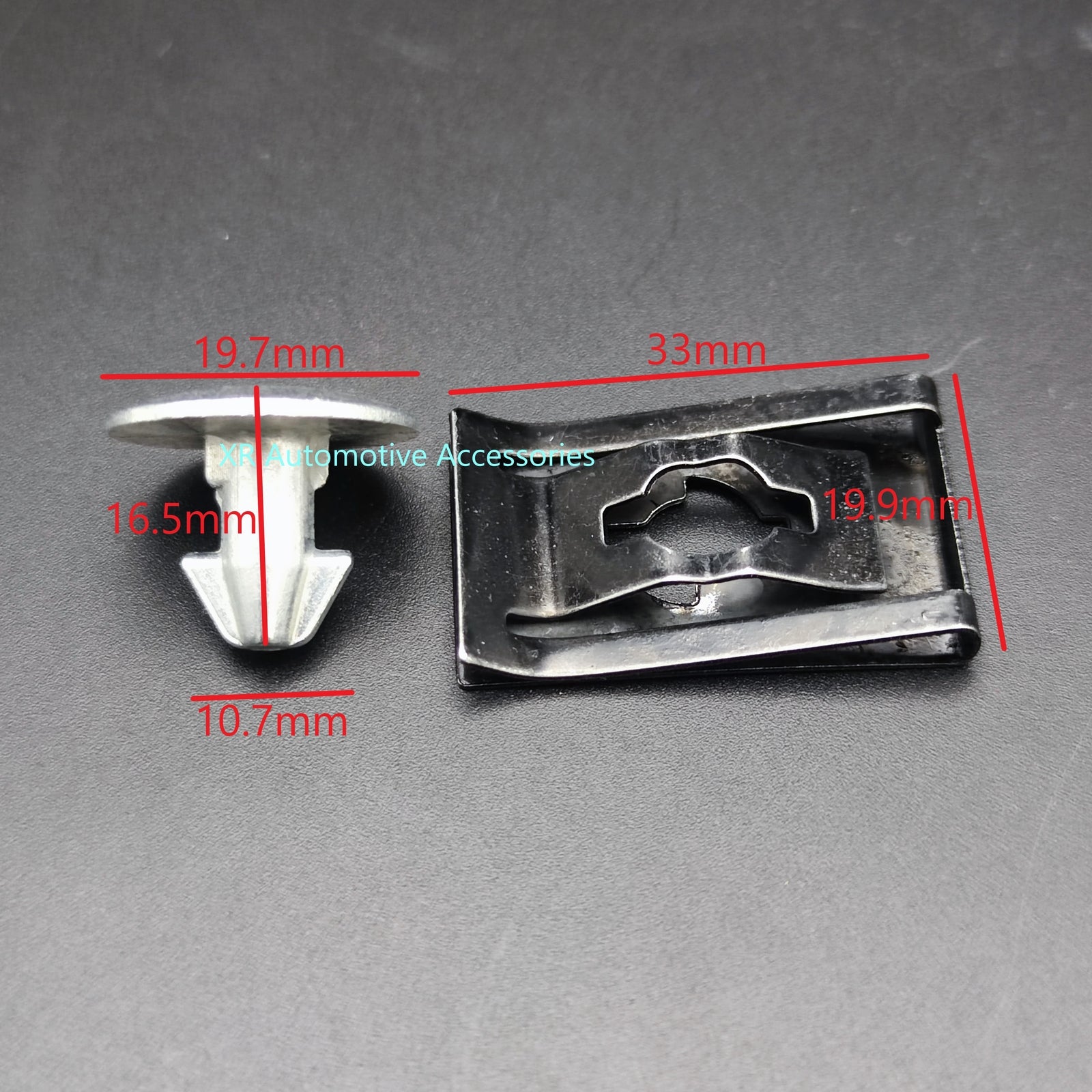 5 Set for Honda for Accord Car Lower Shield Engine Cover Pin Screw Fastener Clip