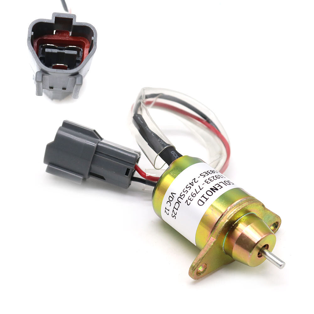 Fuel Shut Off Solenoid M810324 For Yanmar 119233-77932 Synchro Woodward