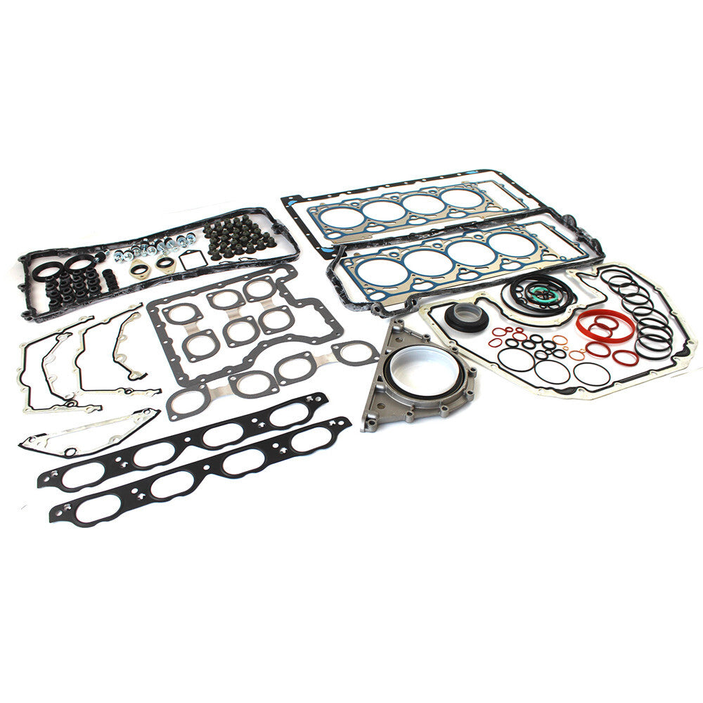 for BMW 750i X5 550i E63 E65 E66 Engine Gasket Overhaul Seals Kit 62B48 4.8L V8