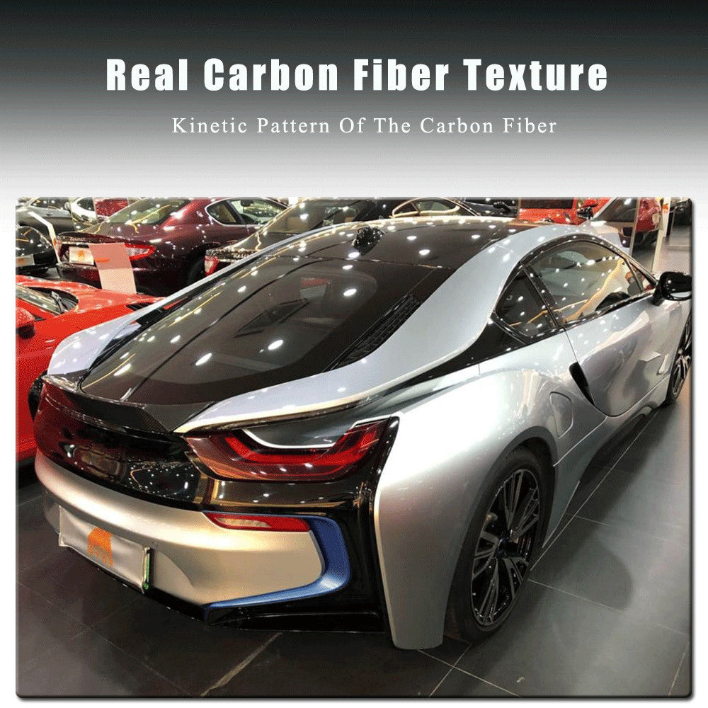 Fit for BMW i8 Coupe 2014-2018 Real Carbon Fiber Rear Trunk Spoiler Boot Wing