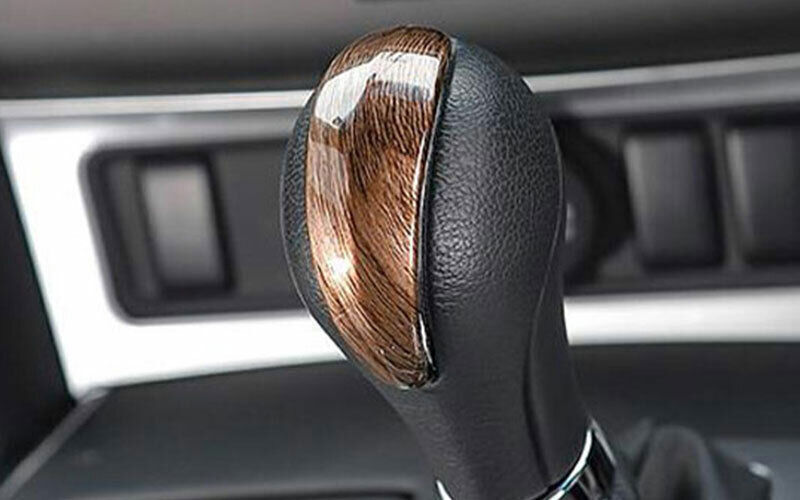 for Nissan Armada Patrol Y62 2017-20 Wood Grain Console Gear Shift Knob Trim 1P