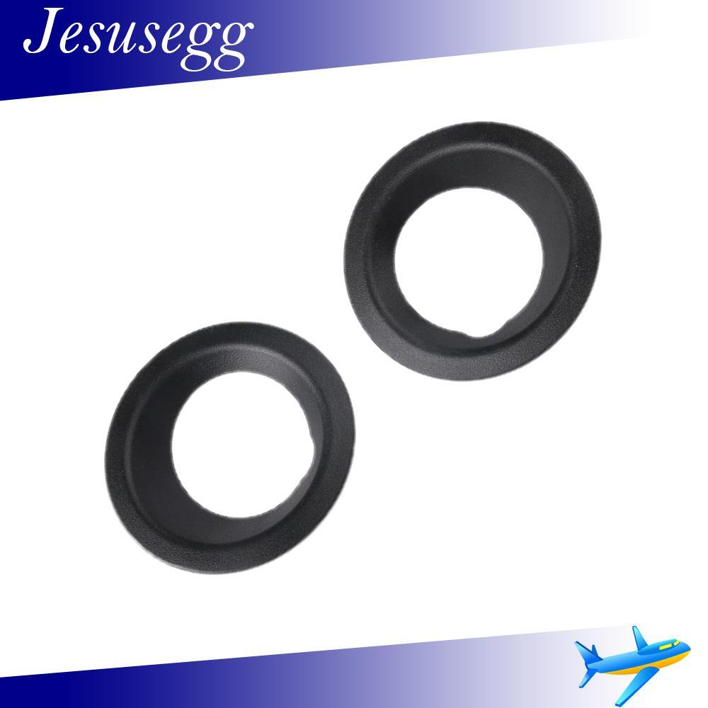 Pair LH+RH Front Bumper Fog Light Ring Cover for BMW X3 E83 2004-2006