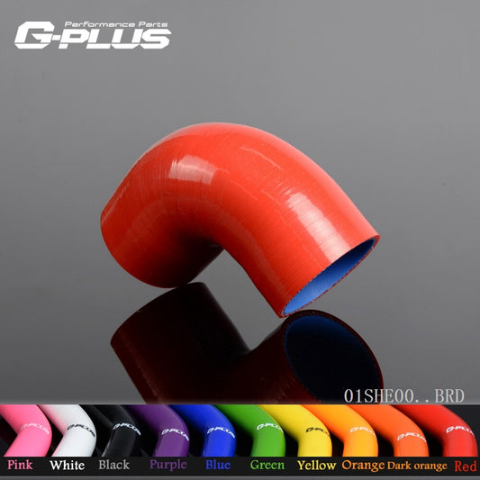 new 11mm 90-degree flexible hose, turbine silicone elbow joint, red flexible hose
