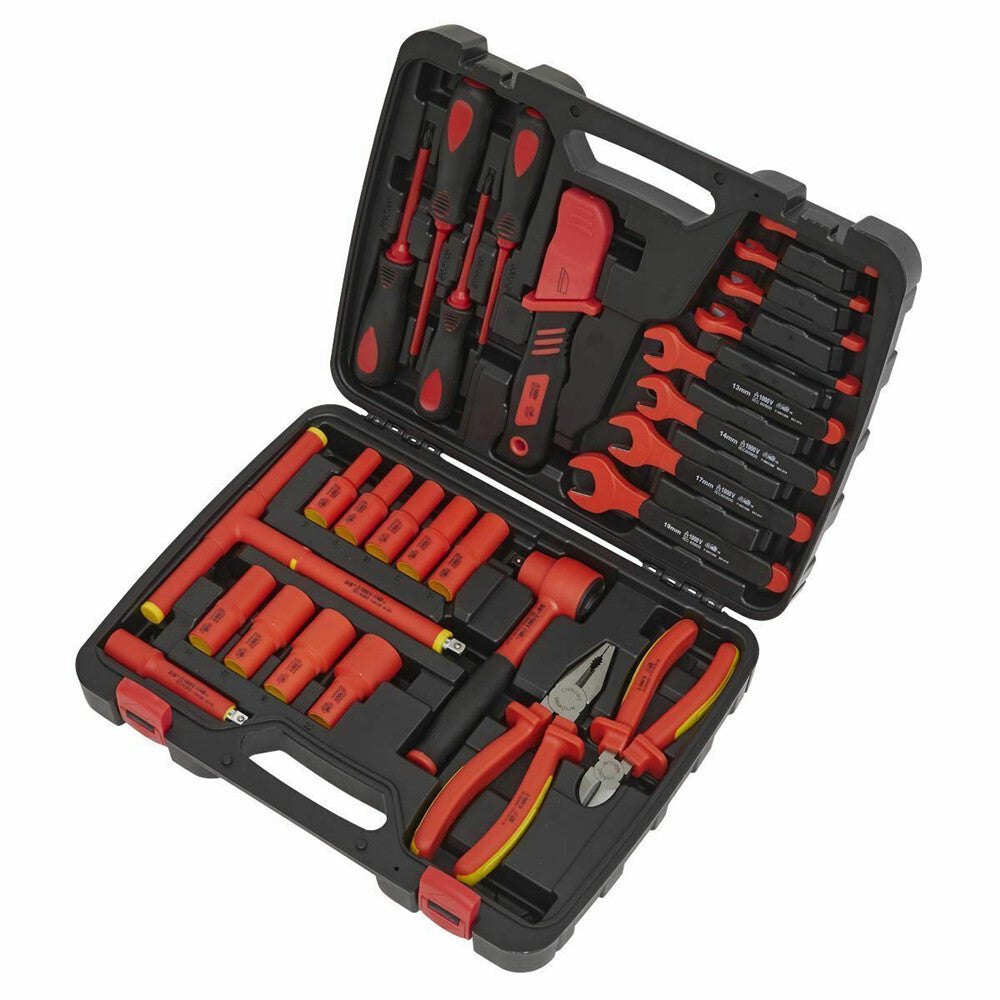 27pcs 1000V Insulated Tool Drive Vehicle Maintenance Tool for Engine Electrical