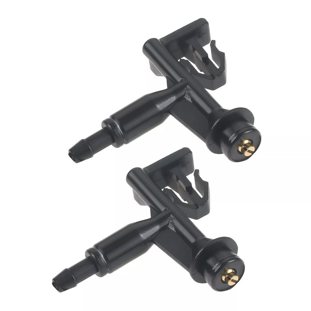 2x Car Front Windshield Wiper Washer Jet Nozzles for Honda Fit Jazz 76810T5A003