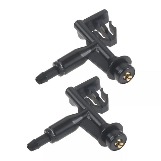 2x Car Front Windshield Wiper Washer Jet Nozzles for Honda Fit Jazz 76810T5A003