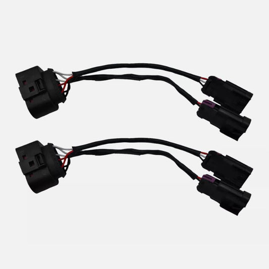 Suitable for 09-18 for Dodge for Ram Conversion harness four-shell projector headlight 2-piece set