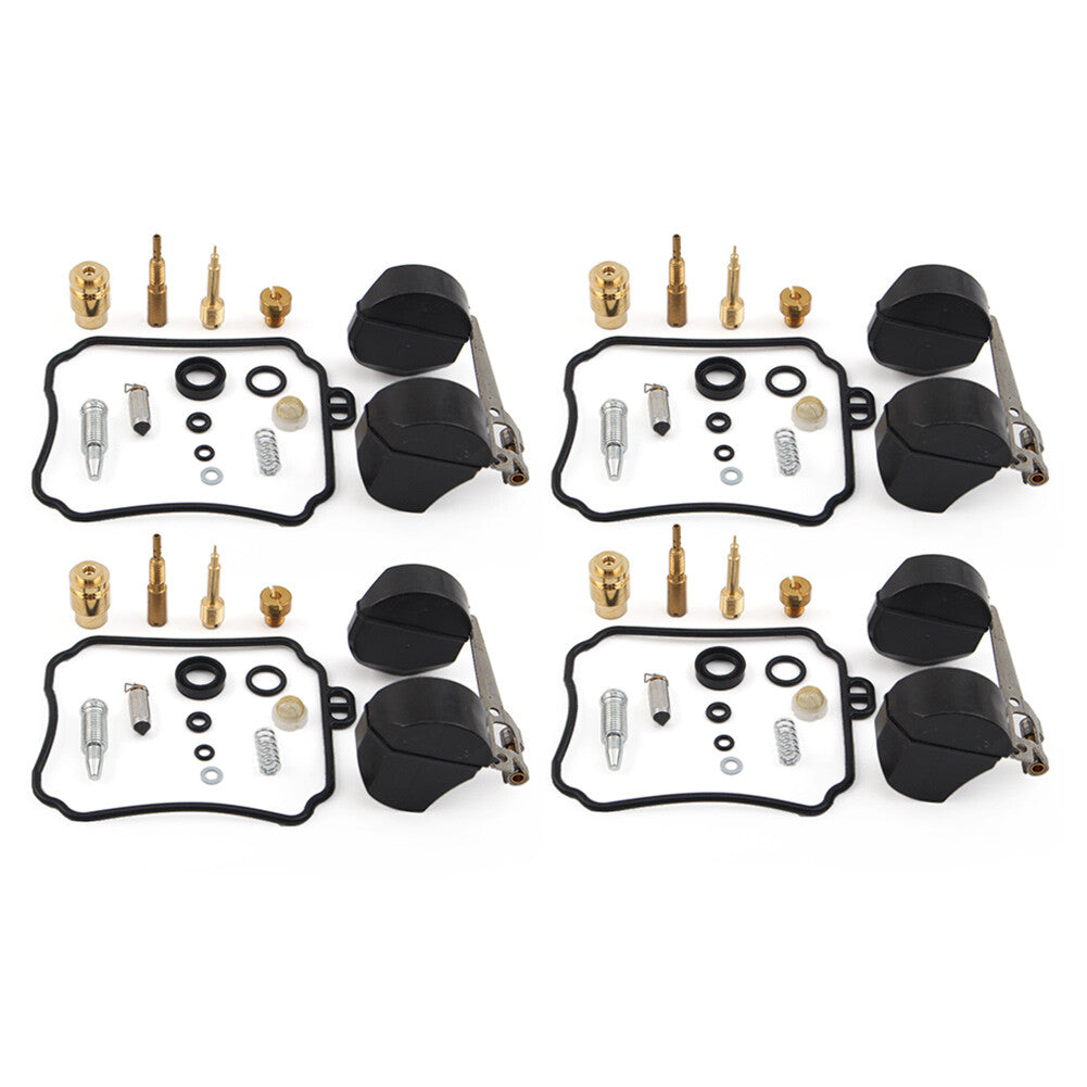 4 Sets Carburetor Carb Repair Rebuild Kits for YAMAHA XVZ13A Royal Star XVZ13AT
