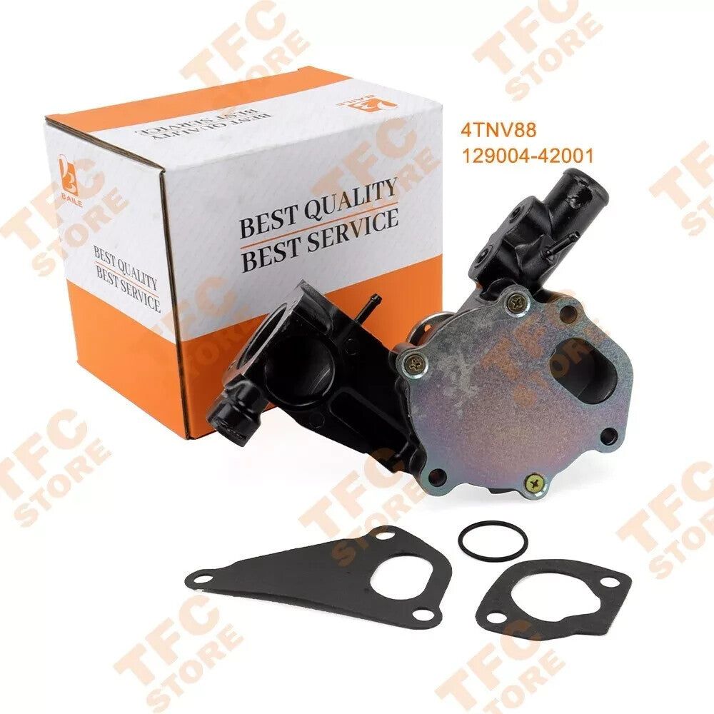 129004-42001 Water Pump For Yanmar 4TNE88 4TNV84 4TNV88 Excavators Loader 28MM