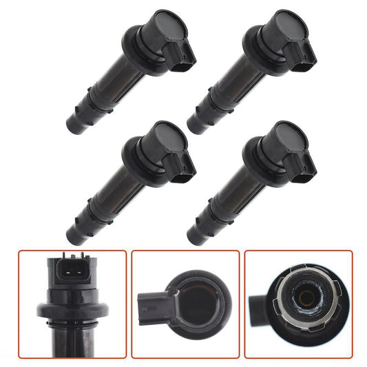 4PCS Ignition Coil for Yamaha Viking 1000 Professional 2006-2007 5PW-82310-00