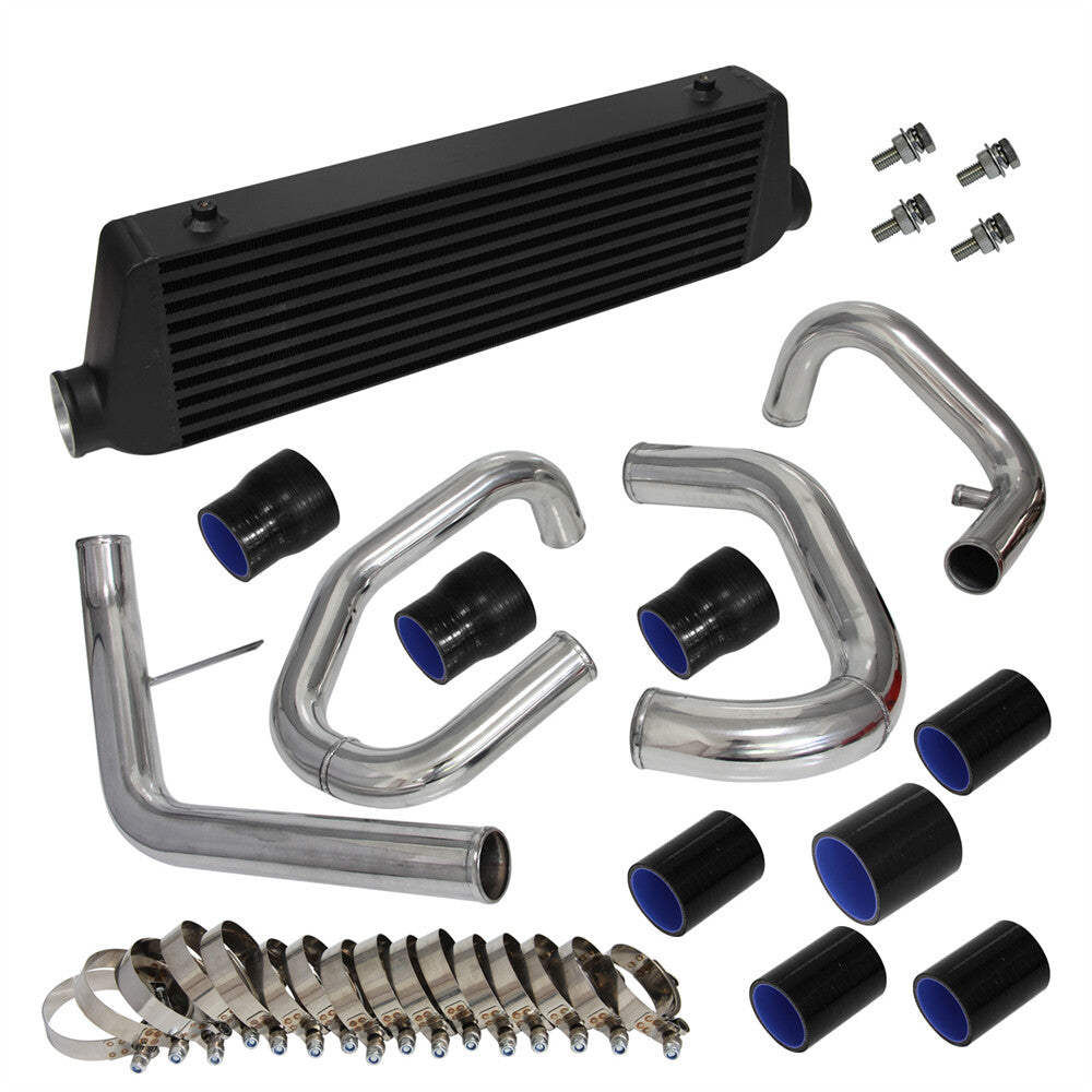 Intercooler Kit for VW for Jetta for Golf GTI GL GLI GLS MK4 1.8T Engine 98-05 Black
