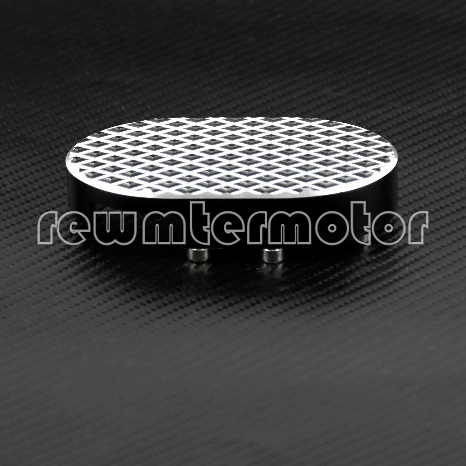 Chrome Granular Brake Pedal Pad Cover Footpeg Fit for Harley Sportster Fat Bob